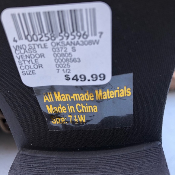 Wide Width Over the Knee Brown Boots - Picture 7 of 8